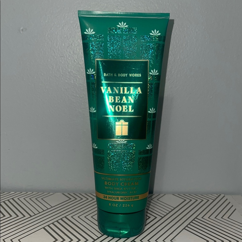 Bath & Body Works Vanilla Bean Noel Body Cream - Teal